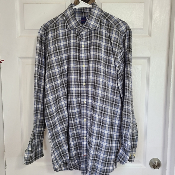 Mercer Men's Classic Long Sleeve Oxford Dress Shirt, Size: Medium Color: Brown - Picture 1 of 10